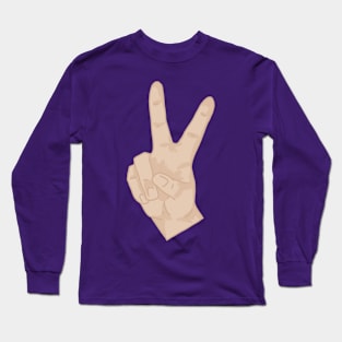 Victoria (gesture) Long Sleeve T-Shirt